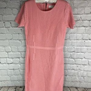 John + Jenn Pink Stretch Medium Dress Brand New